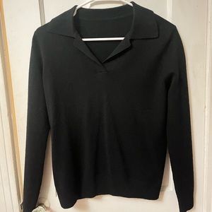 WOOL & CASHMERE COLLARD LONG SLEEVE🎀